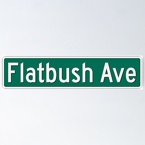 Item preview, Flatbush Ave designed and sold by sarahchawla.