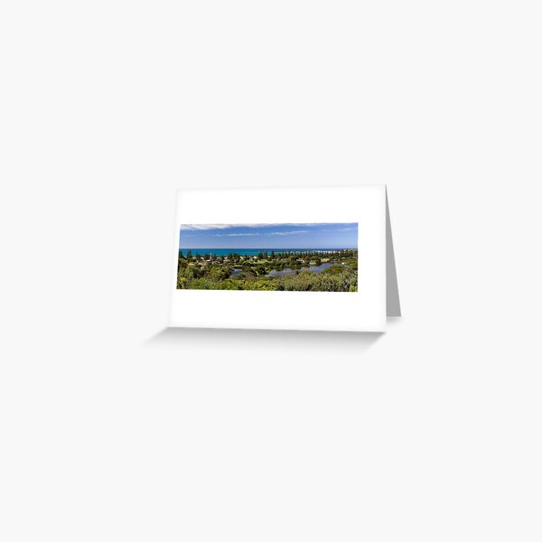 Item preview, Lake Pertobe and breakwater from Cannon Hill designed and sold by Roger Neal.