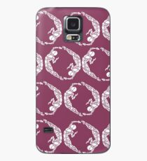 Ultraviolett-Kreiskörpermuster Hülle & Klebefolie für Samsung Galaxy