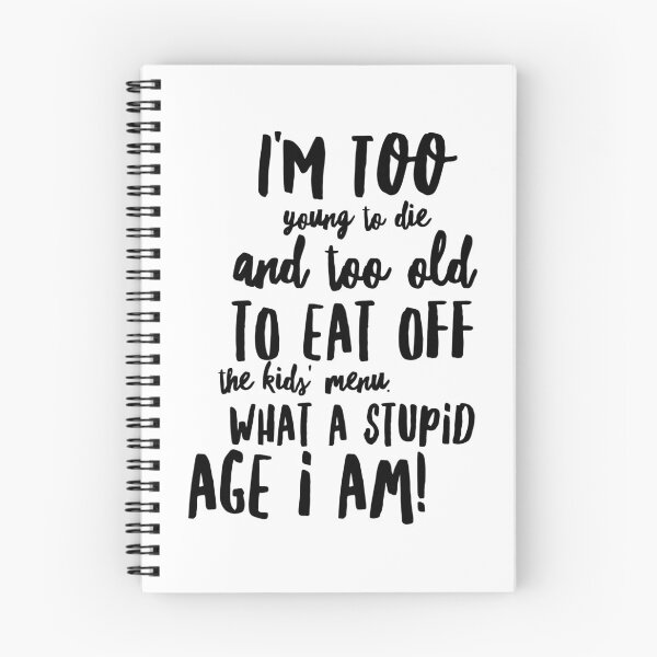 Item preview, Too Young to Die designed and sold by kpccrafty.