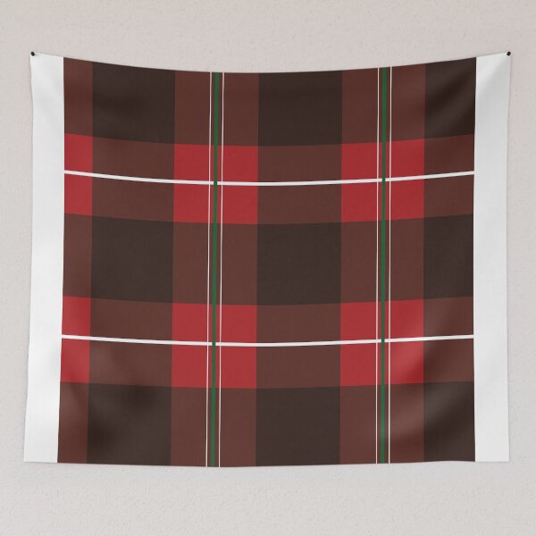 Item preview, Red and Black Plaid with Green Stripes designed and sold by Samm Poirier.