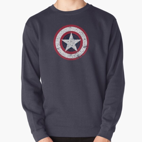 America Hero Logo Vintage Pullover Sweatshirt