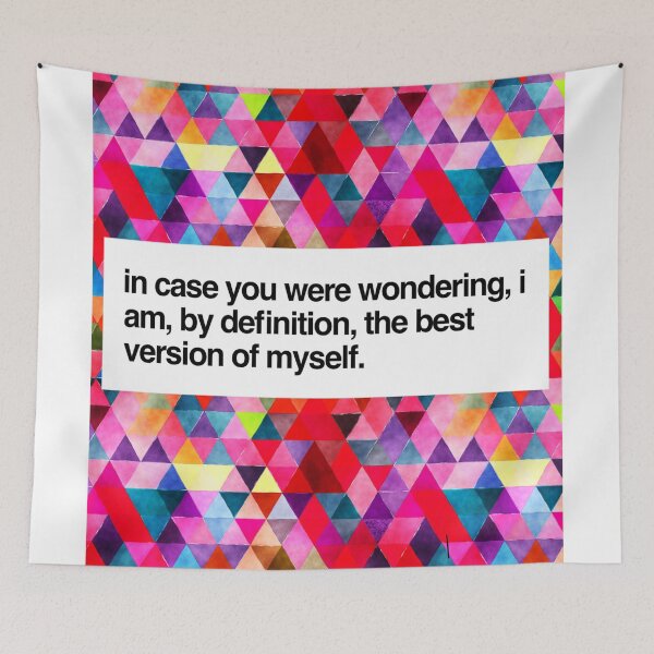 Item preview, The Best Version of Myself designed and sold by kpccrafty.