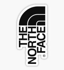 The North Face - Design Black Sticker