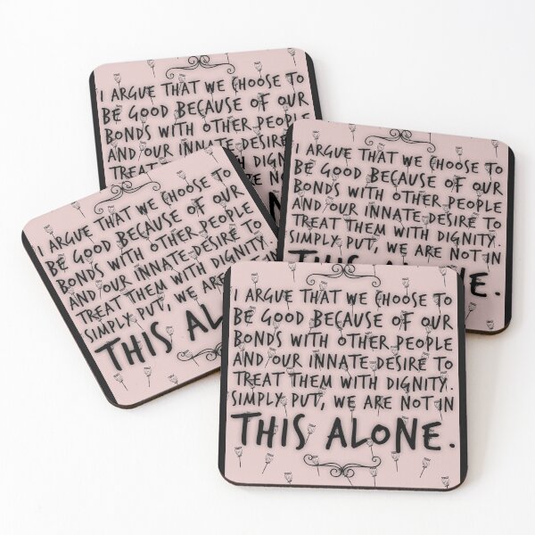 Item preview, We Are Not In This Alone designed and sold by kpccrafty.