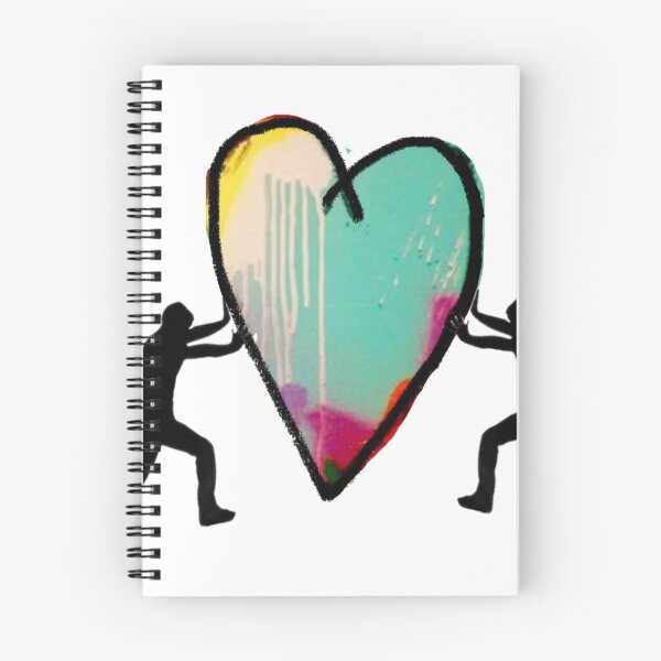 Item preview, Heart Love Graffiti Street POP Art Canvas Painting Graffiti Urban Abstract Acrylic designed and sold by Reuv.