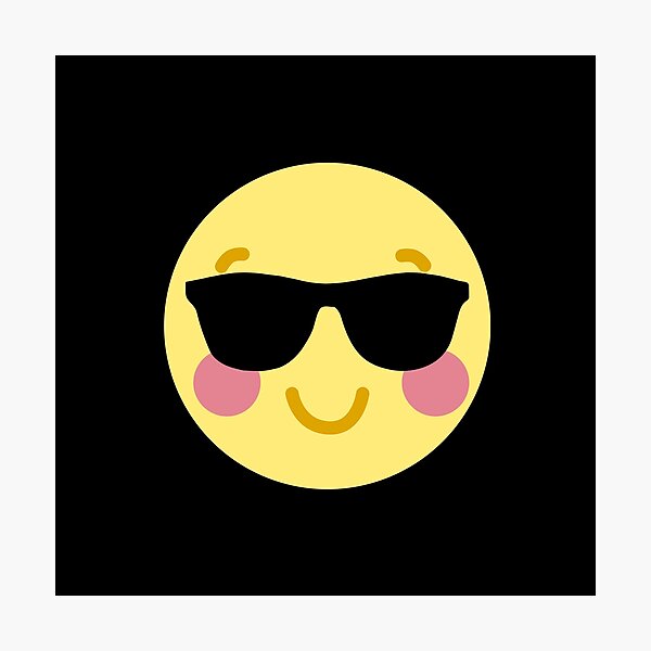 Smug Emoji Wall Art Redbubble - binary code awesome smiley roblox