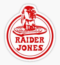 Raider Jones Sticker