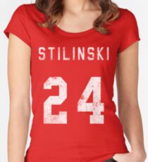 Stilinski Jersey Women's Fitted Scoop T-Shirt
