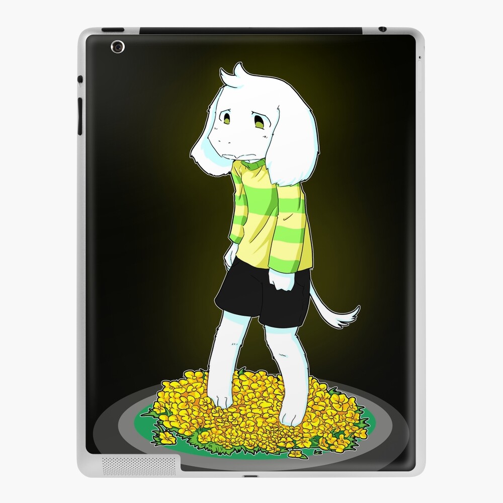 Asriel Undertale Ipad Case Skin By Darkdragontanis Redbubble