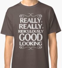 Camiseta clásica Realmente, realmente, ridículamente guapo (Zoolander).