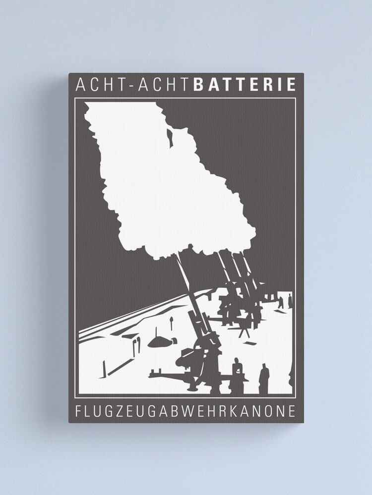 Alternate view of Flak 88 Batterie Canvas Print