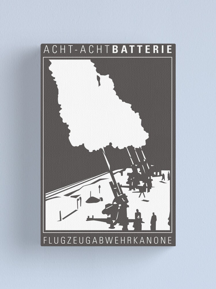 Alternate view of Flak 88 Batterie Canvas Print