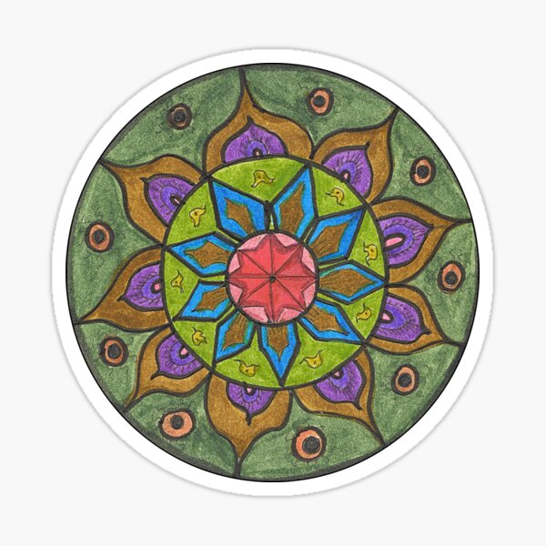 Eye See Mandala Sticker