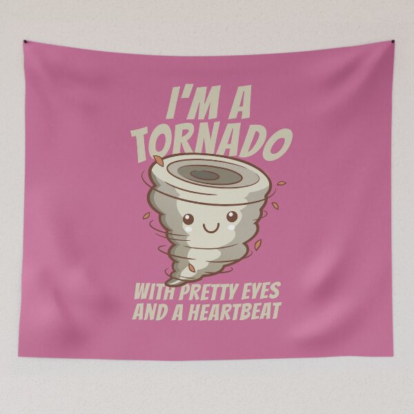 Item preview, Pretty Crazy Women Tornado Girl Power designed and sold by cchiaw.
