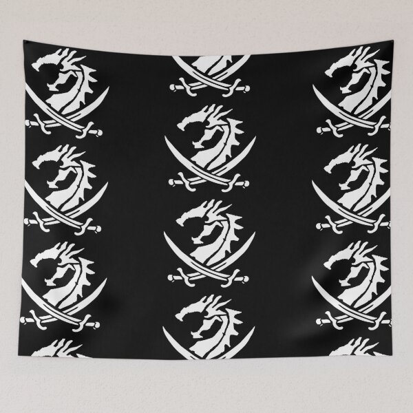 Item preview, Dragon Pirate Flag designed and sold by tnewton69.