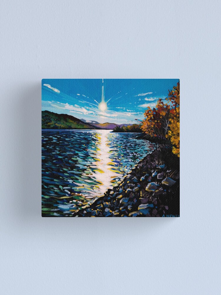 Alternate view of Moberly Lake Canvas Print