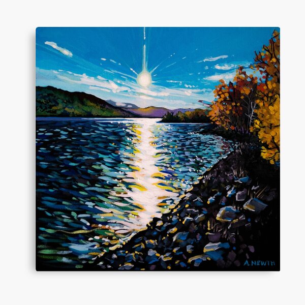 Moberly Lake Canvas Print