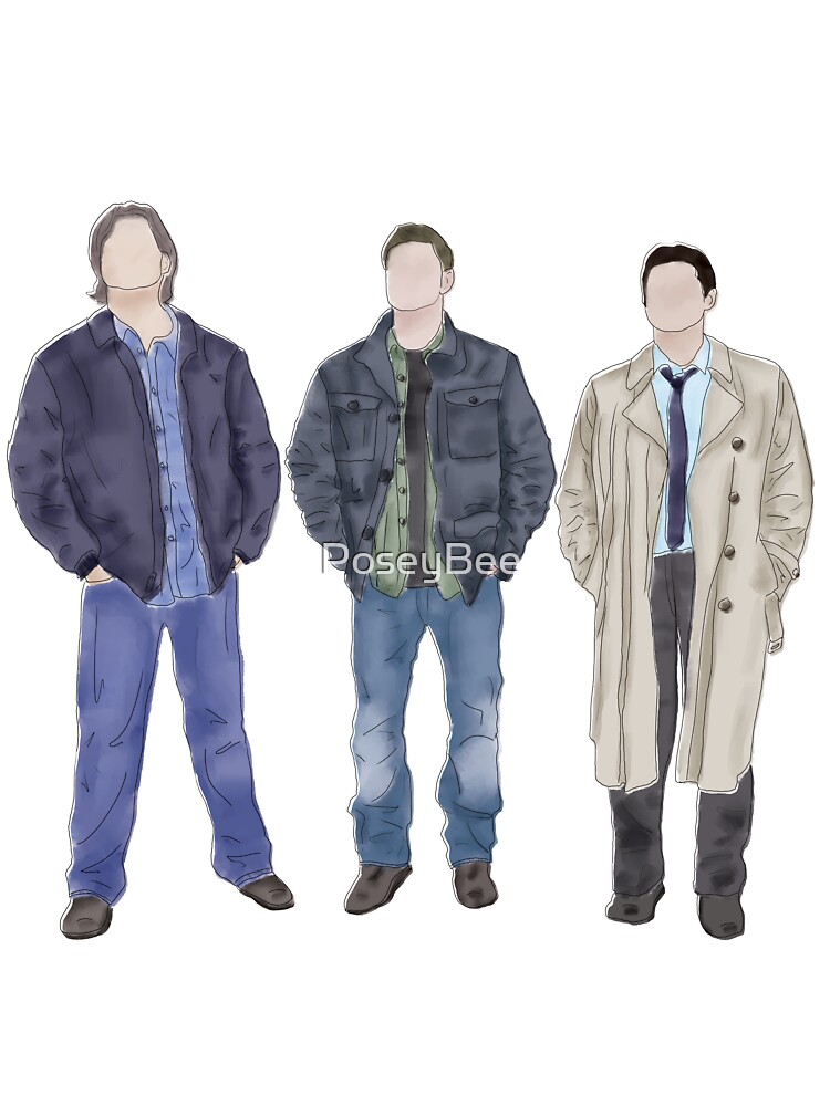 Supernatural Team Free Will Baby One Piece By Poseybee Redbubble