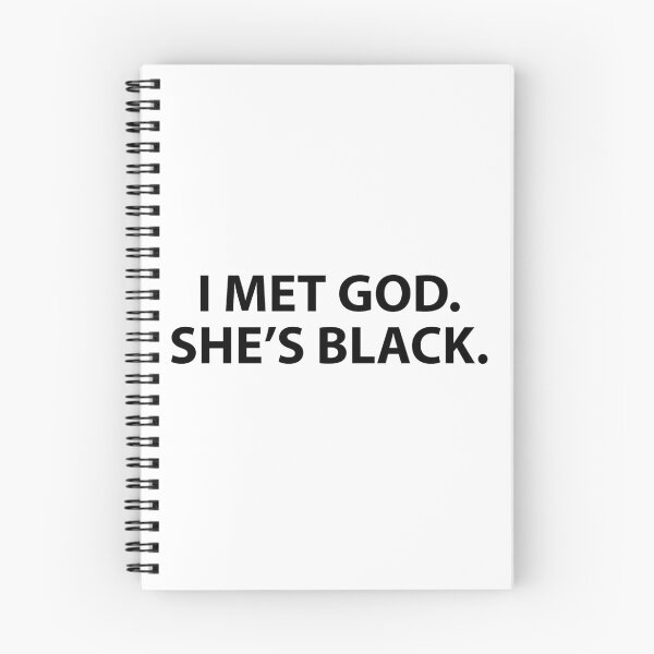 Item preview, I Met God and She's Black designed and sold by Evelyus.