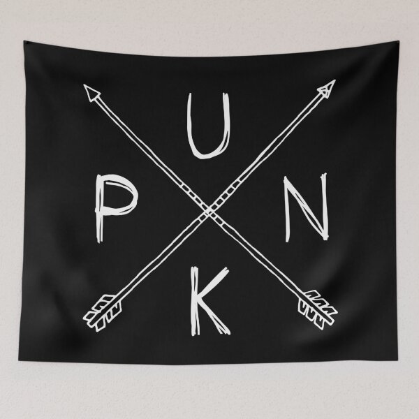 Item preview, Punk Straight Edge Crossed arrows designed and sold by RAWWR.