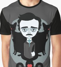 Edgar Allan Poe Grafik T-Shirt