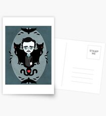 Edgar Allan Poe Postkarten