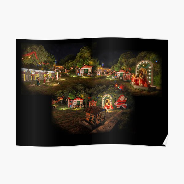 Christmas Lights Poster