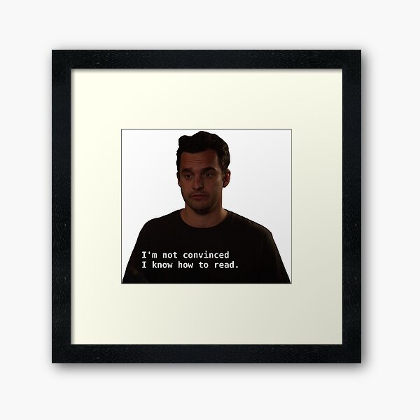 Nick Miller Wall Art Redbubble