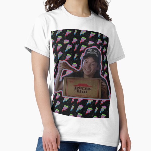 Vista previa del artículo con la obra «Wayne's World Pizza», diseñado y vendido por katyrobbs.