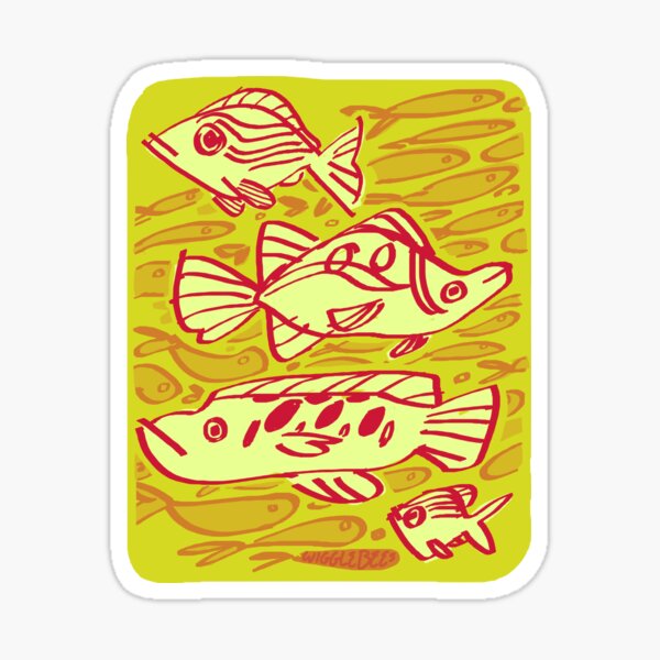 Somethings fishy? Sticker
