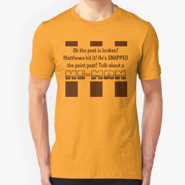 He-Man - Hawthorn 1982 Yellow Slim Fit T-Shirt