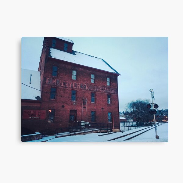 Gamble Mill Canvas Print