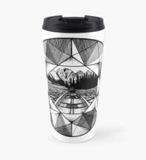 Nature is Precious - Original pen and ink illustrated design Travel Mug