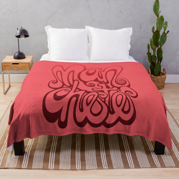 Item preview, Manchester lettering art - cherry tomato red designed and sold by bignose1977.