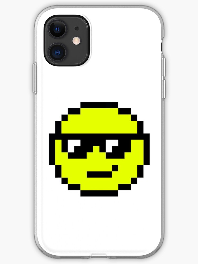 smiley face pixel art iphone case cover by ragnarokdesigns redbubble smiley face pixel art iphone case cover by ragnarokdesigns redbubble