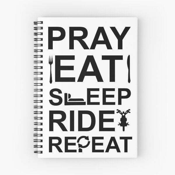 Item preview, Pray Eat Sleep Ride Repeat designed and sold by PCollection.