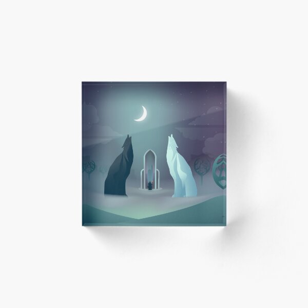 Solas in the Crossroads Acrylic Block