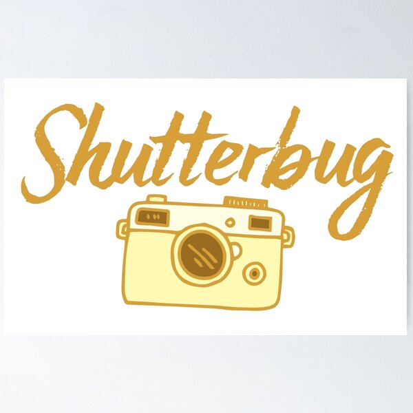 Item preview, Shutterbug (con una cámara fotográfica genial) designed and sold by jazzydevil.