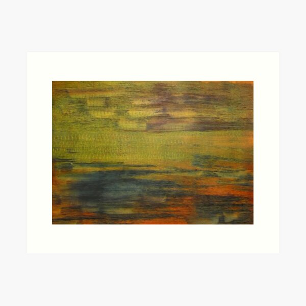 Prairie At 90 MPH Art Print