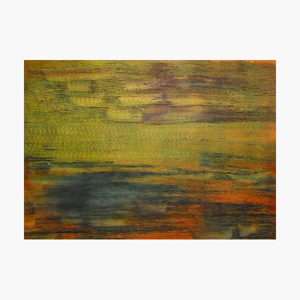 Prairie At 90 MPH Photographic Print