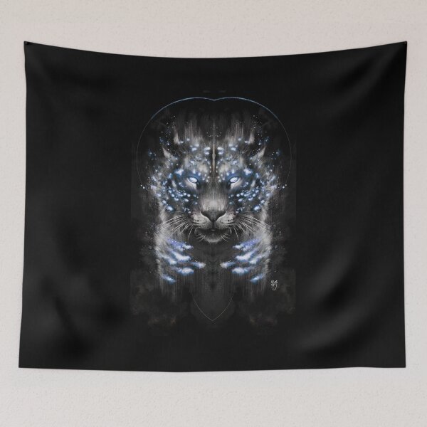 Item preview, Clash of Cats: Snow Leopard designed and sold by NoelleMBrooks.