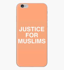 JUSTICE FOR MUSLIMS iPhone Case