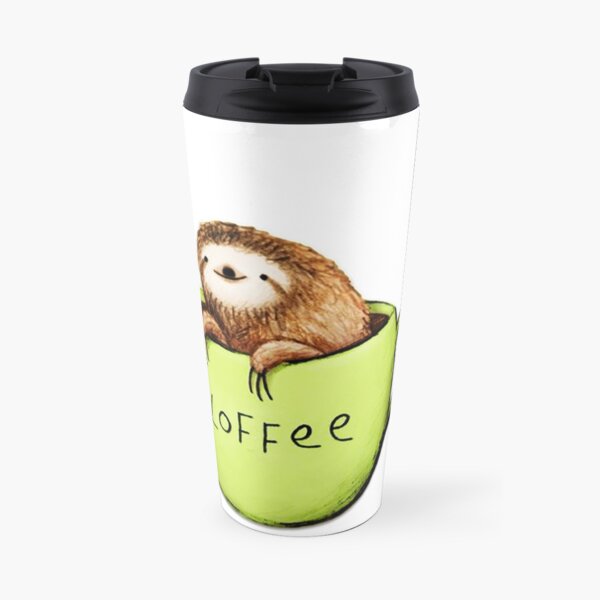 Funny Sloths Sloffee Travel Mug