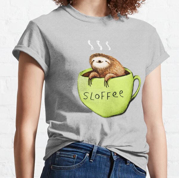 Funny Sloths Sloffee Classic T-Shirt