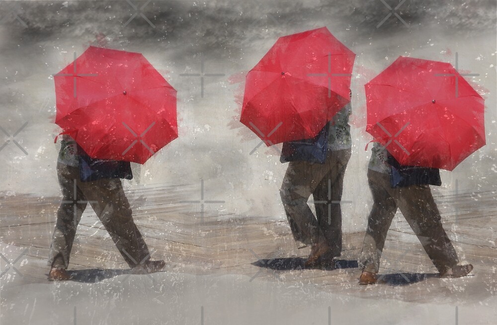  when you walk through a storm by carolm redbubble
