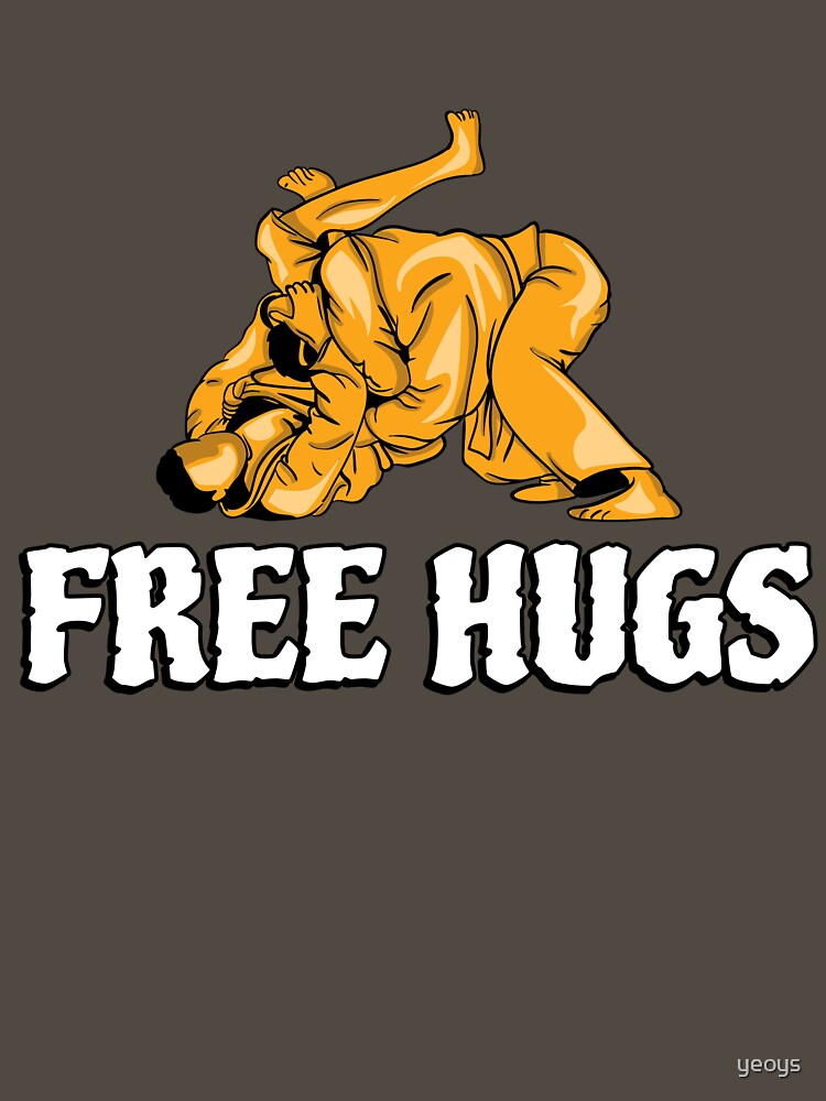 Thumbnail 7 von 7, Essential T-Shirt, Free Hugs - Martial Arts Gift designt und verkauft von yeoys.
