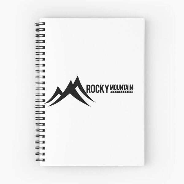 Item preview, rocky mountain construction RMC logo in black designed and sold by GuyBergman.