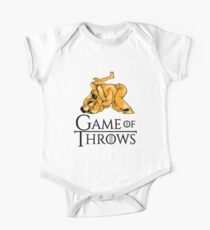 Game Of Throws - Martial Arts Gift One Piece - Short Sleeve