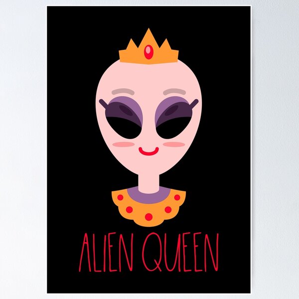 Item preview, Alien Queen Women Extraterrestrial Mars Space Gift designed and sold by Pubi.